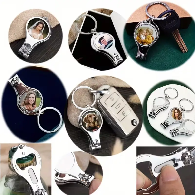 .breloc unghiera personalizat, poza/ text din metal, model ya-05 10